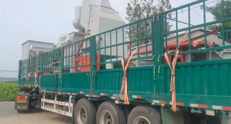 Mahjong scraps recycling production line delivery